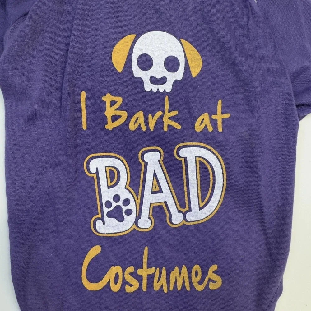Novelty Pet Halloween Tee Medium 